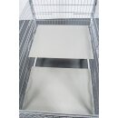 Einlegeboden für Wühltisch 71 x 51 cm, lichtgrau (HDF)