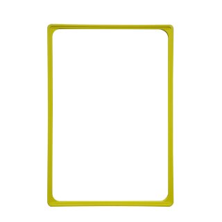 Plakatrahmen DIN A3, gelb