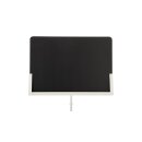 Schildhalter anthrazit DIN A4 Hochformat, H: 13 cm