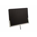 Schildhalter anthrazit DIN A4 Hochformat, H: 13 cm