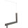 Schildhalter anthrazit DIN A4 Querformat, H: 44 cm