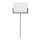 Schildhalter anthrazit DIN A4 Querformat, H: 44 cm