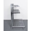 Verkaufsregal auf Rollen Set 1 130 cm breit Neuware