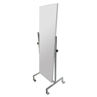 165 cm standing mirror, can be rolled and swivelled
