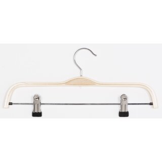 Schichtholzbügel mit Klammersteg 37 cm