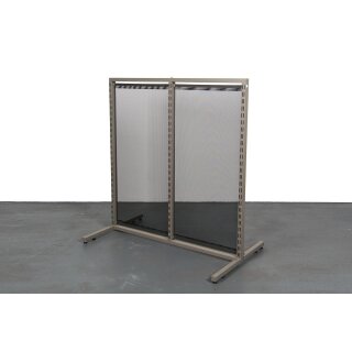 Mittelraumgondel Anthrazit, 128 cm, Grundständer
