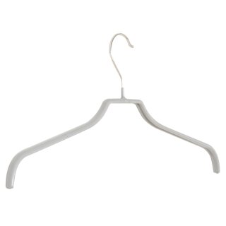 Metallbügel mit Gummibeschichtung, grau, 43 cm