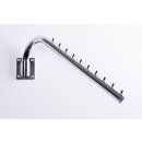 Wandhaken schräg, beweglich, 45 cm