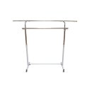 Rollständer 122 - 205 cm, höhenverstellbar, weiß