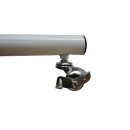 Rollständer 122 - 205 cm, höhenverstellbar, weiß