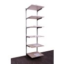 Rückwandsystem Bari 0,65 m Set 3, Achsmaß 62,5 cm, 70 cm tief