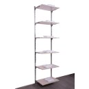 Rückwandsystem Bari Anbauelement 0,63 m Set 1, Achsmaß 62,5 cm, 40 cm tief