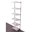 Rückwandsystem Bari Anbauelement 0,63 m Set 1, Achsmaß 62,5 cm, 40 cm tief