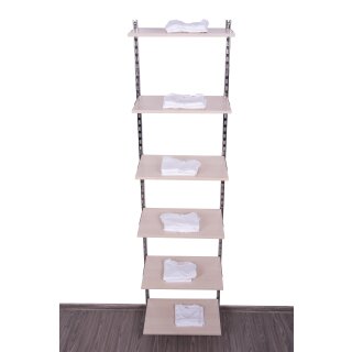 Rückwandsystem Bari Anbauelement 0,63 m Set 2, Achsmaß 62,5 cm, 50 cm tief