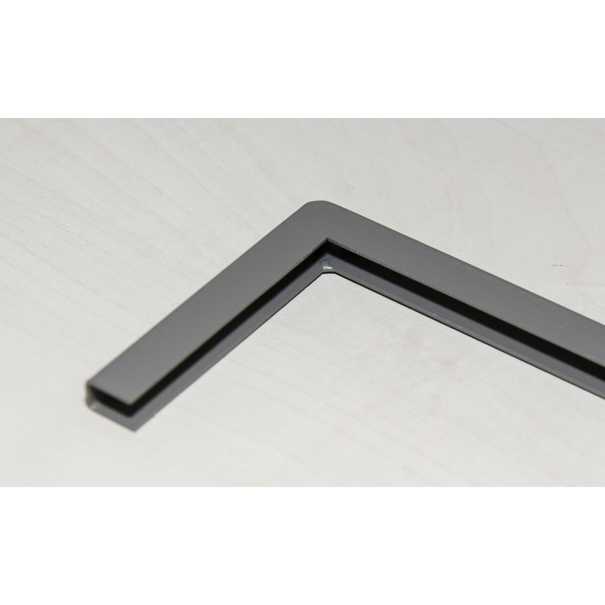 H 13  cm Plakathalter Metall Preisschild Halter Schildhalter anthrazit DIN A4 