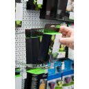 Warenpusher inkl. Feder, Haken (200 mm) und Lochwandadapter
