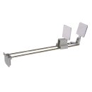 Warenpusher inkl. Feder, Haken (300 mm) und Lochwandadapter