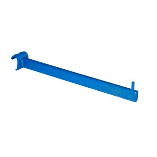 Abhänger gerade, Länge: 30 cm, Farbe: blau