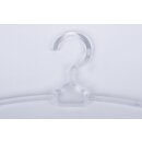 Wäschebügel mit Klammern transparent 27 cm
