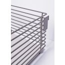Drahtkorb für Wandschienen H: 24,3 cm 61,5 cm Achsmaß, anthrazit