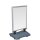 Kundenstopper, DIN A1, Wassertank, Rollbar, Grau