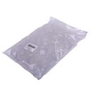 Rohrklammer für 20 mm Rohre, transparent, Kunststoff