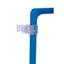 Rohrklammer für 20 mm Rohre, transparent, Kunststoff
