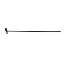 Regalausleger, 620 mm, schwarz, pulverbeschichtet