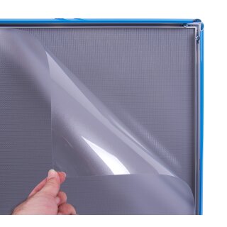 Fensterrahmensystem - Klapprahmen, 600 x 600 mm, blau