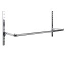 Konfektionsrahmen 125 cm x 35 cm, chrom (Neuware)