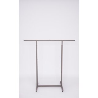 Kleiderstange anthrazit 125 cm breit