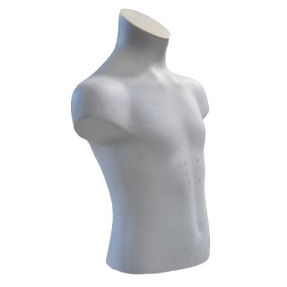 Torso Kind, Farbe: grau, H: 42 cm