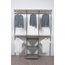 Rückwandsystem P2 1,93 m Set 12, Achsmaß 62,5 cm