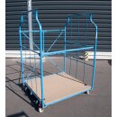 Ladesicherungsrohr, Trägerrohr, 130 cm, Farbe: blau