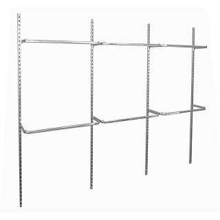 Rckwandsystem 3,80 m (inkl. 6 Konfektionsrahmen)