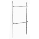 Rückwandsystem, 125 cm (inkl. 2 Konfektionsrahmen)