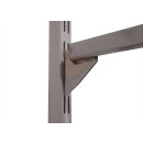 Rückwandsystem, 125 cm (inkl. 2 Konfektionsrahmen)