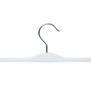 Schichtholzbügel mit Klammersteg, 37 cm, weiß