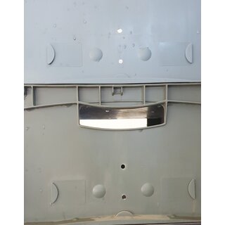 3er Set Eurostapelbehälter XL 60x40x22 cm, Sicht-/Entnahmeöffnung
