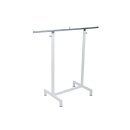 Kleiderstange anthrazit 125 cm breit