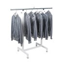 Kleiderstange anthrazit 125 cm breit