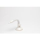 Preisschildhalter  mit Saugadapter 150 mm, weiss