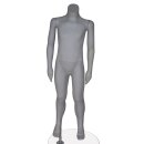 Schaufensterpuppe Kind Farbe grau H 100 cm inkl. Standplatte