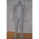 Schaufensterpuppe Kind Farbe grau H 100 cm inkl. Standplatte