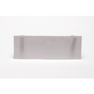 Preishlle mit Clips, zum Aufstecken, entspiegelt, Einschubma: 210 x 73 mm  (B x H)