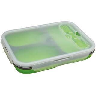 Lunchbox XL Kunstoff/Silikon  245x178x41 mm (BxHxT)