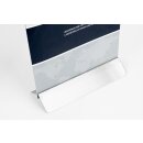 Menükartenhalter DIN A4 Hochformat / DIN A5 Querformat, Edelstahl