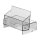 Visitenkartenspender 115x81x31 mm (BxHxT)