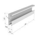 Bilderschiene Eco, Matreial: Aluminium, Länge 1500...