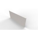 Rückwand Rundloch 100x40 cm (BxH), weiß